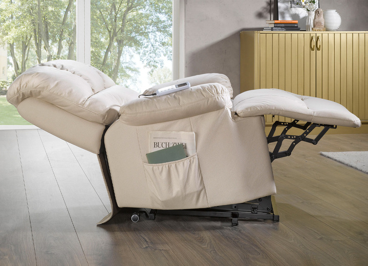 TV-Sessel / Relax-Sessel - Relaxsessel mit komfortabler Kippfunktion, in Farbe BRAUN, in Ausführung Relaxsessel, mechanisch verstellbar Ansicht 6