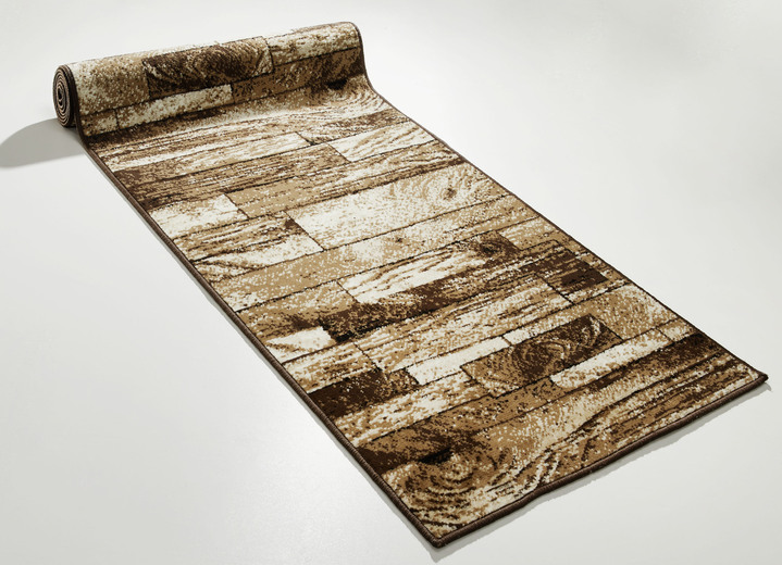 Läufer & Stufenmatten - Dekorativer Läufer in Wunschlänge, in Größe 102 (Läufer, 67 cm breit) bis 106 (Läufer, 100 cm breit), in Farbe BEIGE Ansicht 2