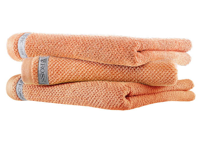 Frottier Handtücher - Flauschig weiche Frottier-Serie aus dem Hause Ross, in Größe 200 (2 Handtücher, 50/100 cm) bis 204 (1 Duschtuch, 70/140 cm), in Farbe SENF Ansicht 5