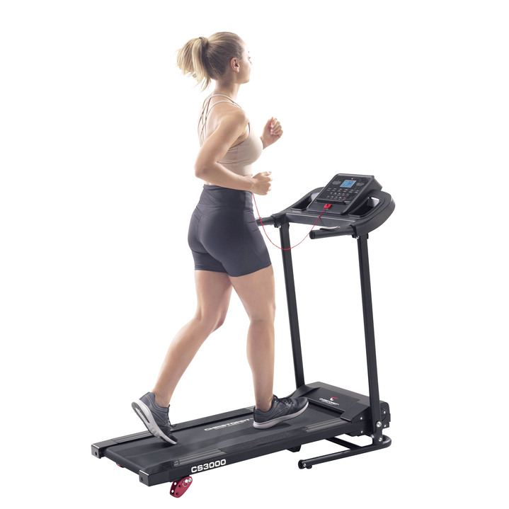Fitness - Elektrisches Laufband CS3000, in Farbe SCHWARZ Ansicht 1
