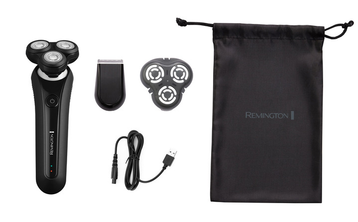Rasierer & Haarschneider - Remington x5 Akku-Rasierer mit 360° PivotBall-Drehgelenk, in Farbe SCHWARZ-GRAU
