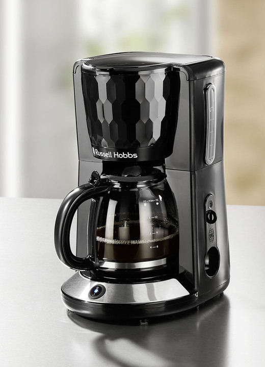 Küchengeräte-Serien - Russell Hobbs Frühstücksserie Honeycomb aus Hochglanz-Kunststoff Ansicht 4 Küchengeräte-Serien - Russell Hobbs Frühstücksserie Honeycomb aus Hochglanz-Kunststoff, in Farbe WEISS, in Ausführung Wasserkocher Ansicht 4