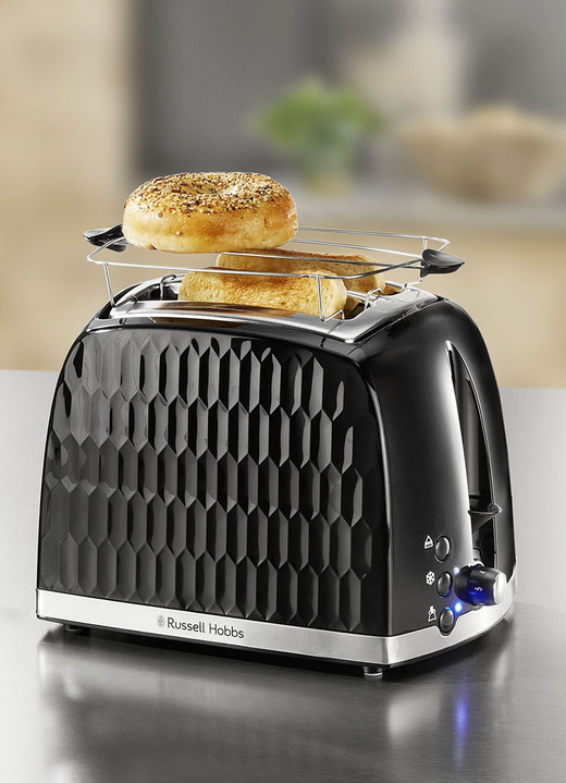 Küchengeräte-Serien - Russell Hobbs Frühstücksserie Honeycomb aus Hochglanz-Kunststoff Ansicht 7 Küchengeräte-Serien - Russell Hobbs Frühstücksserie Honeycomb aus Hochglanz-Kunststoff, in Farbe WEISS, in Ausführung Wasserkocher Ansicht 7