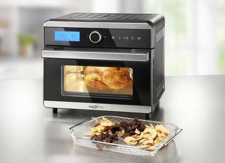 - Digitaler Heißluftofen für mehr Genuss mit weniger Fett, in Farbe SCHWARZ – Farbe SCHWARZ – Ansicht 