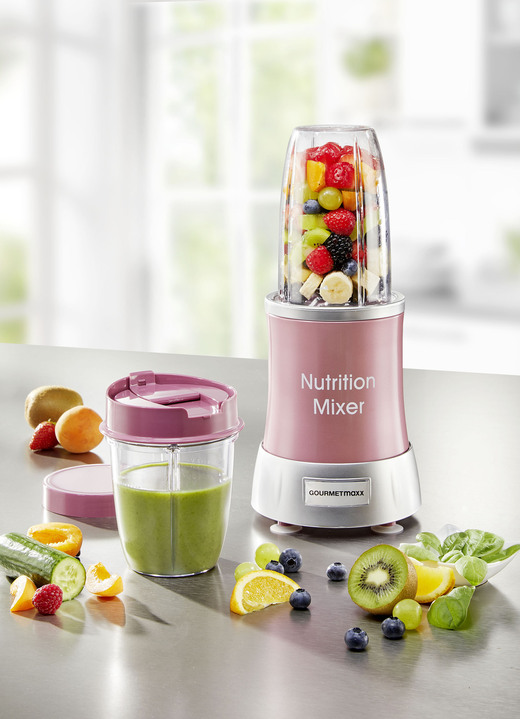- Standmixer-Set 7-in-1, in Farbe PINK