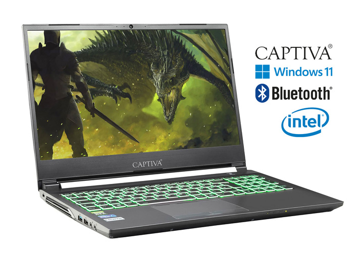 - Captiva Notebook I66-280, in Farbe ANTHRAZIT Ansicht 1