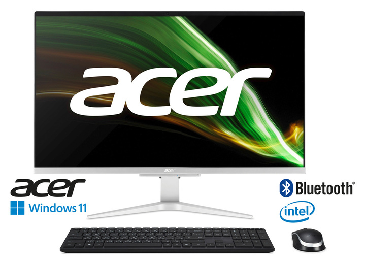 Computer & Elektronik - Acer Aspire C27-1655 All-in-One PC, in Farbe SILBER Ansicht 1