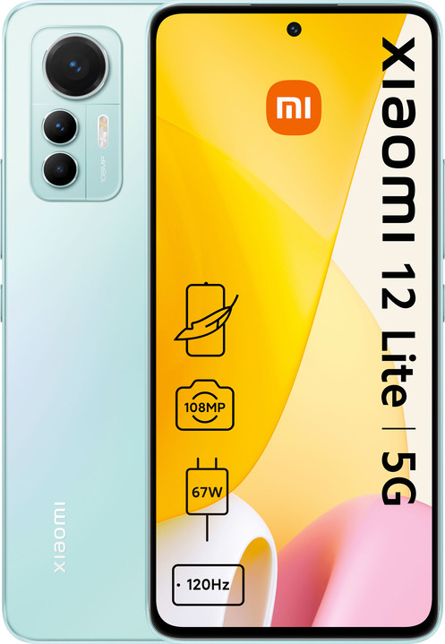 - Xiaomi Smartphone 12 Lite, in Farbe GRÜN Ansicht 1