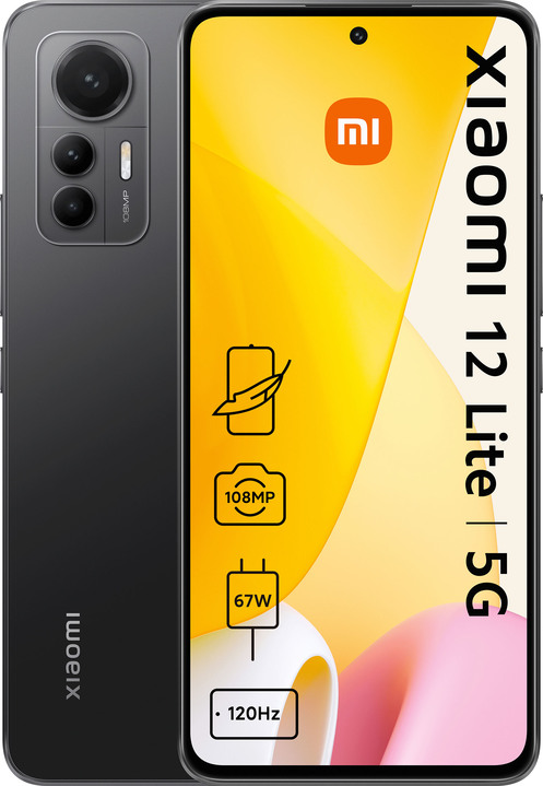 - Xiaomi Smartphone 12 Lite, in Farbe SCHWARZ