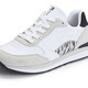 - Rieker Sneaker mit interessantem Zebra-Druck, in Größe 036 bis 043, in Farbe WEISS – Farbe WEISS – Ansicht 1
