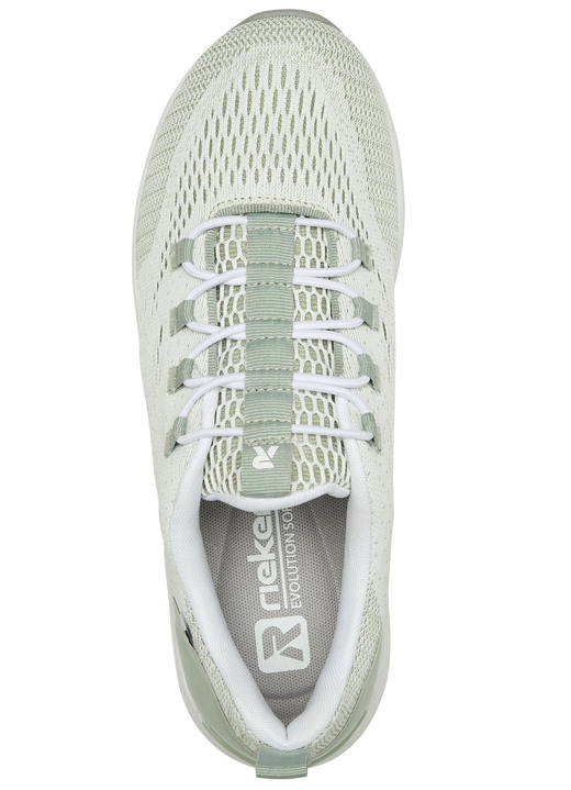 - Rieker Sneaker mit elastischer Zierschnürung, in Größe 036 bis 043, in Farbe MINT Ansicht 2
