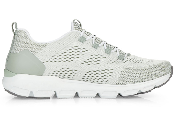 - Rieker Sneaker mit elastischer Zierschnürung, in Größe 036 bis 043, in Farbe MINT Ansicht 10