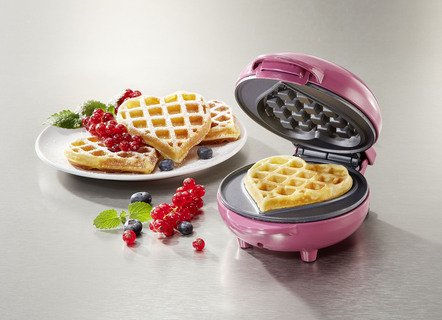 Mini-Waffeleisen mit Antihaftbeschichtung