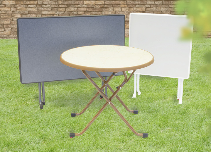 Wetterfeste Klapptische von MFG Freizeitmöbel Gartenmöbel BADER