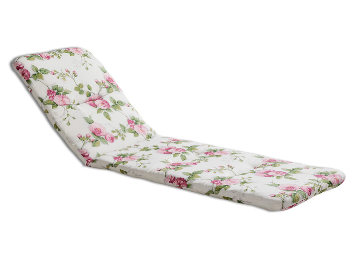 Kissen, Polster & Auflagen - Kissen und Auflagen in mustergültiger Qualität, in Farbe PFINGSTROSE, in Ausführung Hochlehner Auflage Ansicht 4