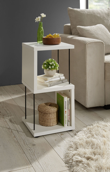 Regale - Standregal,ideal auch als Raumteiler, in Farbe ASTEICHE, in Ausführung Standregal, schmal, 2 Ablagefächer Ansicht 6