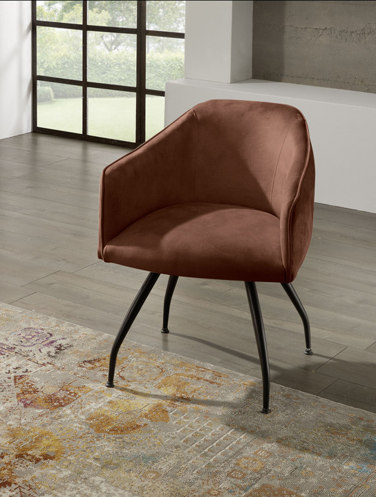 Stühle & Sitzbänke - Bequeme Stühle im 2er-Set, in Farbe BLAU, in Ausführung Stühle, 2er-Set Ansicht 5