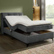 - Exquisites Boxspringbett mit elektronischer Kopf- und Fußteil-Verstellung – Farbe GRAFIT – Ansicht 2 - Exquisites Boxspringbett mit elektronischer Kopf- und Fußteil-Verstellung, in Farbe GRAFIT – Farbe GRAFIT – Ansicht 2