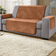 Sessel- & Sofaüberwürfe - Sessel- und Sofaschoner mit Anti-Rutsch-Beschichtung – Farbe BRONZE – Ansicht 2 Sessel- & Sofaüberwürfe - Sessel- und Sofaschoner mit Anti-Rutsch-Beschichtung, in Größe 101 (Sesselschoner, 50x150 cm) bis 865 (2 Armlehnenschoner, 50x 70 cm), in Farbe CREME – Farbe BRONZE – Ansicht 2