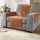 Sessel- & Sofaüberwürfe - Sessel- und Sofaschoner mit Anti-Rutsch-Beschichtung – Farbe BRONZE – Ansicht 1 Sessel- & Sofaüberwürfe - Sessel- und Sofaschoner mit Anti-Rutsch-Beschichtung, in Größe 101 (Sesselschoner, 50x150 cm) bis 865 (2 Armlehnenschoner, 50x 70 cm), in Farbe CREME – Farbe BRONZE – Ansicht 1