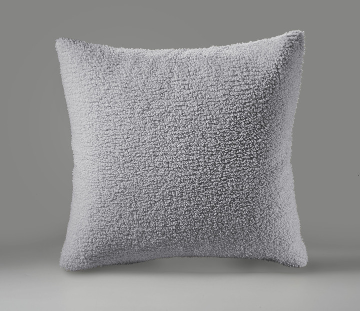 Decken - Decken und Kissen mit flauschig weicher Teddy-Vorderseite, in Größe 205 (Wohndecke, 130x170 cm) bis 905 (Kissenbezug, 48x 48 cm), in Farbe CREME Ansicht 5