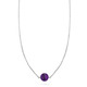 Halsketten - Halskette mit echt Amethyst, in Farbe  – Ansicht 2