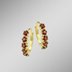 Ohrschmuck - Creolen, in Farbe  – Ansicht 1
