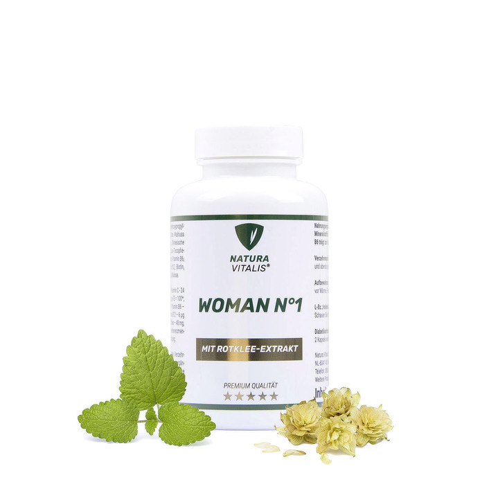 - Woman N°1 Kapseln für eine positive Unterstützung, in Farbe