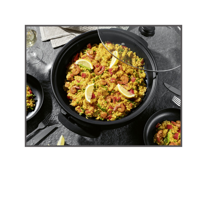 - Elektrische Pfanne, in Farbe SCHWARZ Ansicht 3
