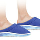 Gesundheitsschuhe - Gel-Slipper, in Größe L bis XXL, in Farbe BLAU-WEISS – Farbe BLAU-WEISS – Ansicht 3