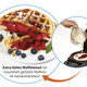 Küchengeräte - PowerXL Waffle Star für gefüllte Waffeln jeder Art – Farbe SCHWARZ – Ansicht 3 Küchengeräte - PowerXL Waffle Star für gefüllte Waffeln jeder Art, in Farbe SCHWARZ – Farbe SCHWARZ – Ansicht 3