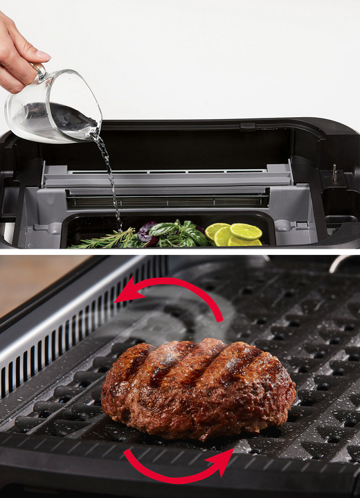 Kochen & Grillen - PowerXL Smokeless Indoor-Grill, in Farbe SCHWARZ Ansicht 2