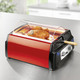 Küchengeräte - Multigrill von Livington – Farbe ROT – Ansicht 1 Küchengeräte - Multigrill von Livington, in Farbe ROT – Farbe ROT – Ansicht 1