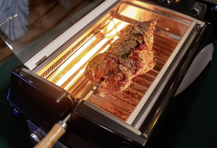 Küchengeräte - Multigrill von Livington Ansicht 3 Küchengeräte - Multigrill von Livington, in Farbe ROT Ansicht 3