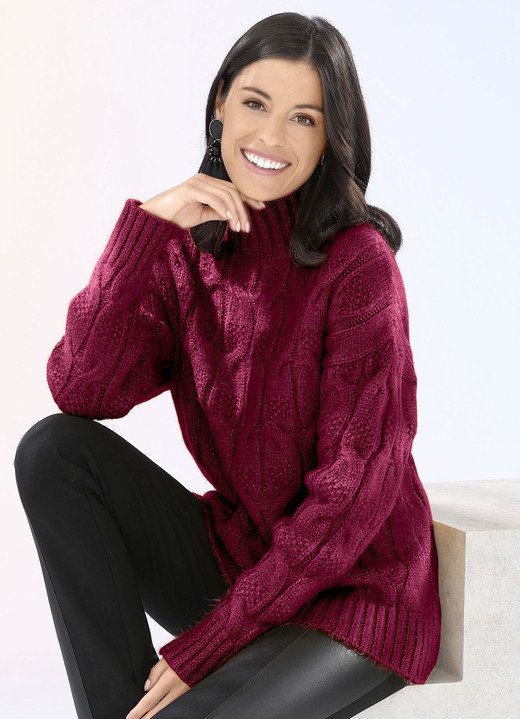 Basics - Pullover in sehr flauschiger Qualität Ansicht 4 Basics - Pullover in sehr flauschiger Qualität, in Größe 034 bis 050, in Farbe SAFRAN Ansicht 4