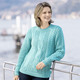 SALE % - Pullover in Grobstrick, in Größe 034 bis 050, in Farbe MINT – Farbe MINT – Ansicht 2