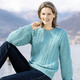SALE % - Pullover in Grobstrick, in Größe 034 bis 050, in Farbe MINT – Farbe MINT – Ansicht 1