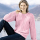 SALE % - Pullover in Grobstrick, in Größe 034 bis 050, in Farbe MINT – Farbe ROSÉ – Ansicht 2