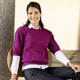 Basics - Pulli in Strickmix, in Größe 036 bis 052, in Farbe FUCHSIA – Farbe FUCHSIA – Ansicht 2