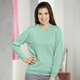 Basics - Pullover mit Schurwolle – Farbe MINT – Ansicht 1 Basics - Pullover mit Schurwolle, in Größe 038 bis 052, in Farbe ROYALBLAU – Farbe MINT – Ansicht 1