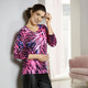 Pullover & Strickmode - Pullover in weichem Feinstrick – Farbe PINK-MULTICOLOR – Ansicht 2 Pullover & Strickmode - Pullover in weichem Feinstrick, in Größe L(44/46) bis XXL(52/54), in Farbe PINK-MULTICOLOR – Farbe PINK-MULTICOLOR – Ansicht 2