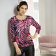 Pullover & Strickmode - Pullover in weichem Feinstrick – Farbe PINK-MULTICOLOR – Ansicht 1 Pullover & Strickmode - Pullover in weichem Feinstrick, in Größe L(44/46) bis XXL(52/54), in Farbe PINK-MULTICOLOR – Farbe PINK-MULTICOLOR – Ansicht 1