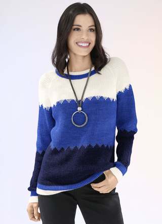 Pullover in Perlfang