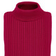 Basics - Pullover mit streckender Struktur, in Größe 036 bis 052, in Farbe HELLBLAU – Farbe ROT – Ansicht 3