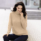 Basics - Pullover mit Kaschmir  – Farbe SAND – Ansicht 1 Basics - Pullover mit Kaschmir , in Größe 038 bis 052, in Farbe SAND – Farbe SAND – Ansicht 1