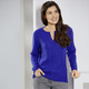 Basics - Pullover in sehr weicher Qualität – Farbe ROYALBLAU – Ansicht 2 Basics - Pullover in sehr weicher Qualität, in Größe 038 bis 054, in Farbe ROYALBLAU – Farbe ROYALBLAU – Ansicht 2
