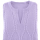 Basics - Pullover in sehr weicher Qualität – Farbe FLIEDER – Ansicht 2 Basics - Pullover in sehr weicher Qualität, in Größe 038 bis 054, in Farbe ROYALBLAU – Farbe FLIEDER – Ansicht 2