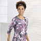 34-Arm - Shirt in Floraldessin – Farbe BEERE-MULTICOLOR 34-Arm - Shirt in Floraldessin, in Größe 038 bis 054, in Farbe BEERE-MULTICOLOR