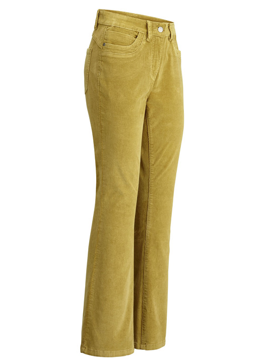 Hosen - Cordhose in trendiger Bootcut-Form Ansicht 5 Hosen - Cordhose in trendiger Bootcut-Form, in Größe 017 bis 050, in Farbe JEANSBLAU Ansicht 5