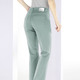 Ascari - Magic-Jeans mit modisch weiterem Beinverlauf – Farbe SALBEI – Ansicht 4 Ascari - Magic-Jeans mit modisch weiterem Beinverlauf, in Größe 017 bis 088, in Farbe JEANSBLAU – Farbe SALBEI – Ansicht 4
